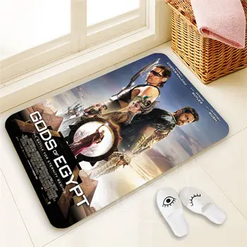 

H-P890 Custom Gods of Egypt#2 Doormat Home Decor 100% Polyester Pattern Door mat Floor Mat foot pad SQ00806#H0890