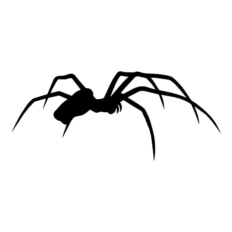 1pcs 17.8*7.6cm Crawling Spider Car Stickers and Decals Car Motorcycle