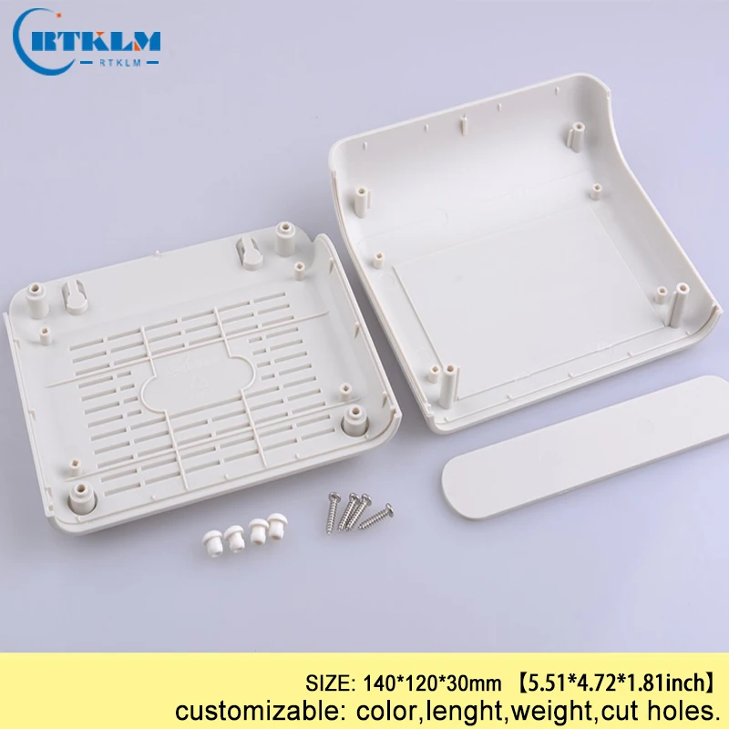 Пластиковый корпус из АБС-пластика, электронный корпус, продукт из АБС-пластика, проектный Чехол DIY, распределительная коробка, распределительная коробка 140*120*30 мм