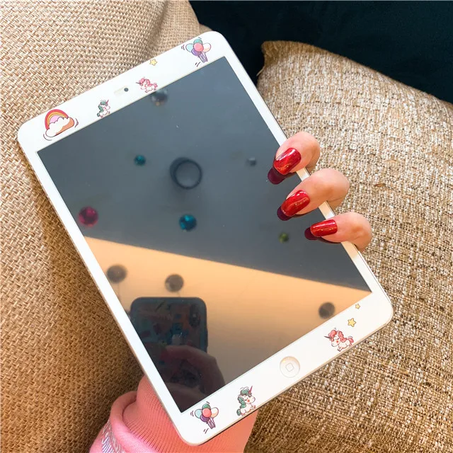 7,9 дюймов закаленное стекло для Apple Ipad Mini 1 2 3 протектор экрана 3D полное стекло пленка Единорог Розовая пантера узор - Цвет: 2