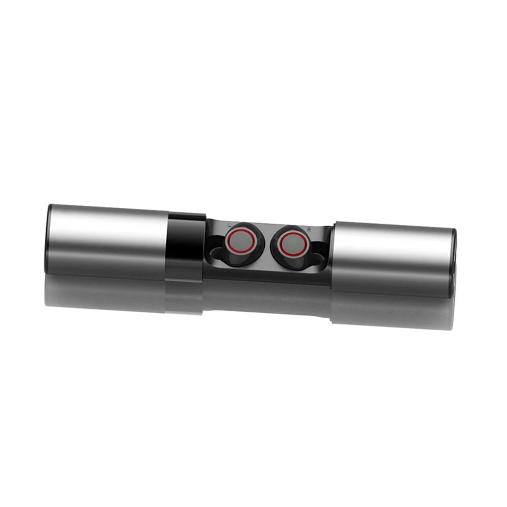

TWS S2 Mini Bluetooth Earphone Wireless Earbuds Stereo 2400mAh Power Bank for phone sport IPX7 waterproof with microphone