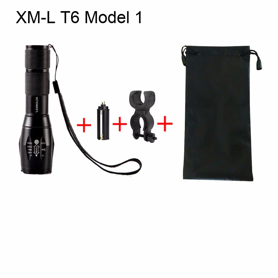 Sale NEWBOLER Bicycle Light 3000 Lumens 5 Mode XM-L T6 LED Bike Light Front Torch Waterproof + Torch Holder Support 18650 Battery 14 Sale NEWBOLER Bicycle Light 3000 Lumens 5 Mode XM-L T6 LED Bike Light Front Torch Waterproof + Torch Holder Support 18650 Battery 14