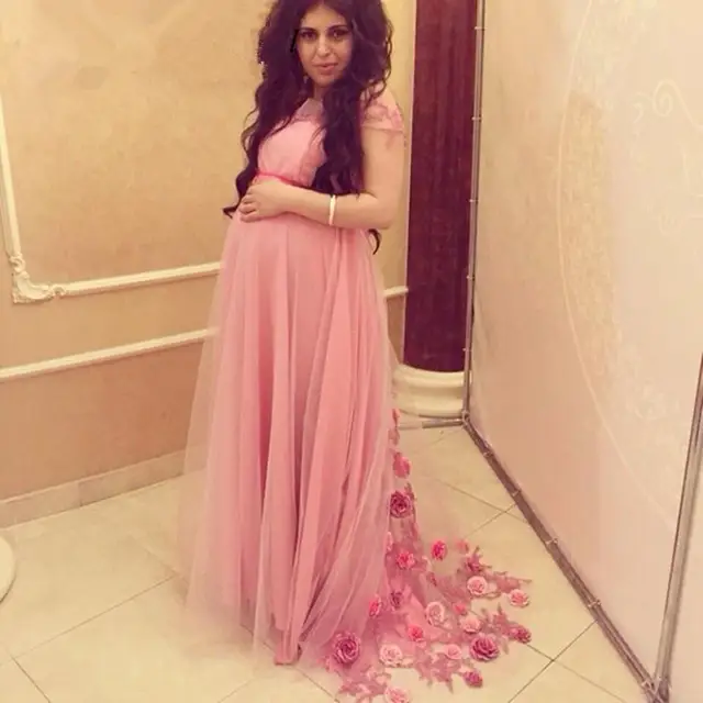 Pink Formal Dresses Maternity