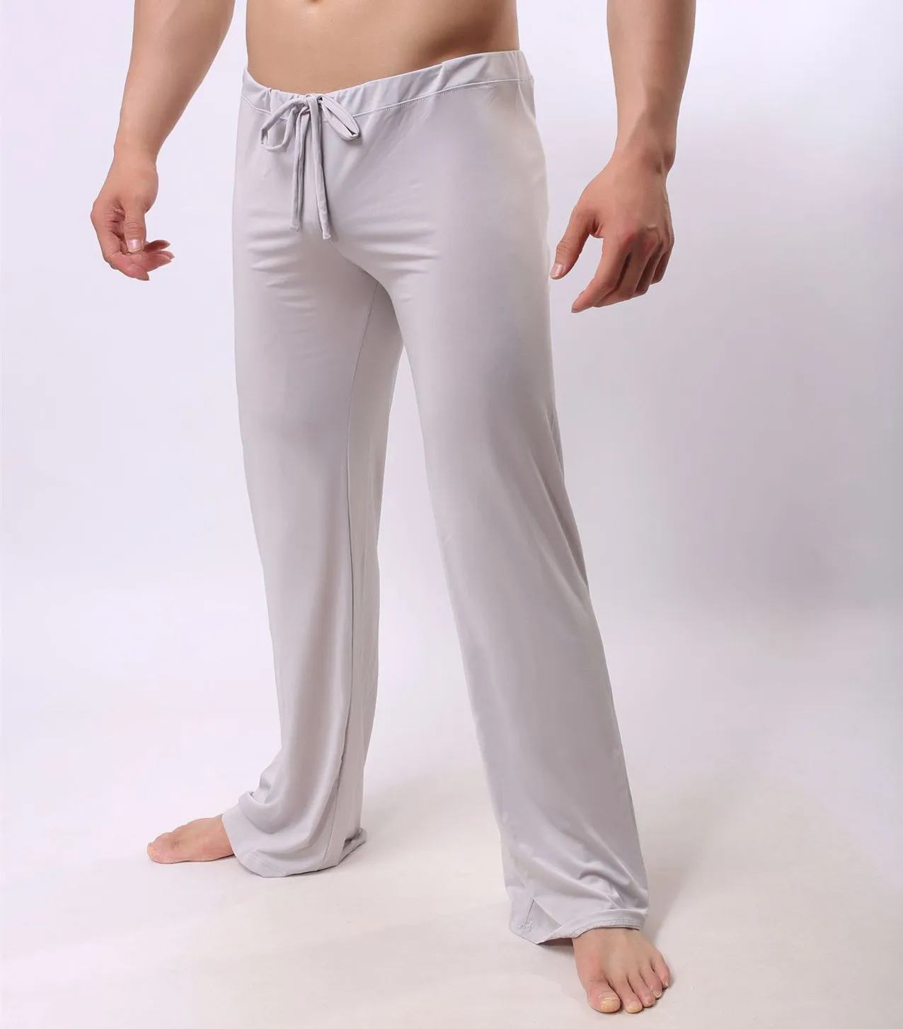y Male Sleep Bottoms Lounge Pants Soft Ice Silk Home Clothes Men s y-male-sleep-bottoms-lounge-pants-soft-ice-silk-home-clothes-men-s