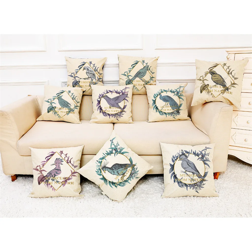 

HSU High Quality Cushion Home Decor Cushion Musician From Nature Pillow Sofa Throw Pillow cushions cojines decorativos para sofá