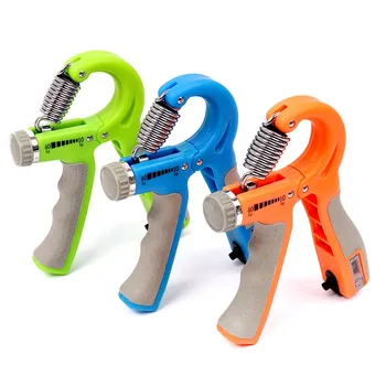 

R-type Adjustable Spring Intelligent Counting Grip Gripper Finger Holding Training Tool