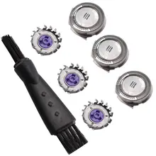 3 pçs cabeças de barbear para philips norelco hq8 pt860 hq8894 hq7160 hq6090 pt710 at750 hq7310 cabeça da lâmina de barbear cortador de cabeça