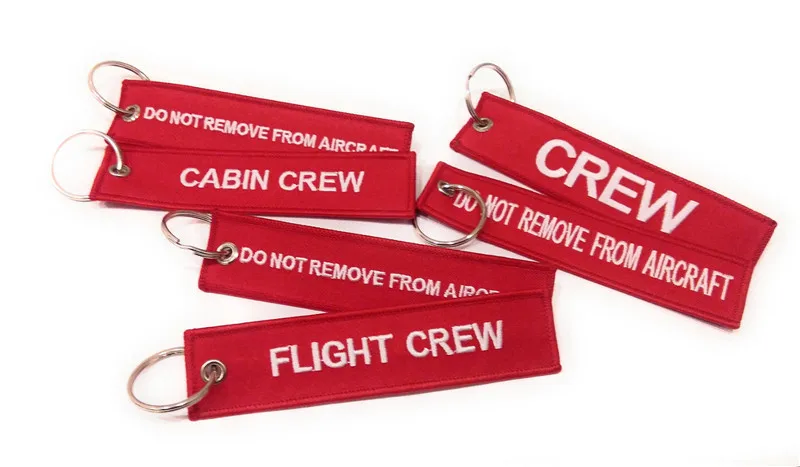 EM-1067 Crew Do Not Remove From Aircraft Luggage Tag by aviamart High Quality