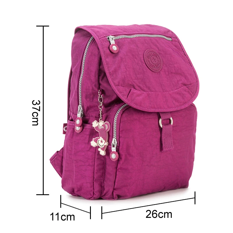 TEGAOTE, маленький рюкзак для девочек-подростков, Mochila Feminina, женские рюкзаки, Женский Одноцветный нейлоновый Повседневный Рюкзак Для Путешествий, Sac A Dos