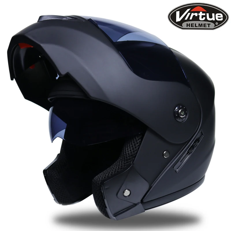 Флип-ап шлем анфас шлем motocicleta гонки casco шлемы мотокросса точка