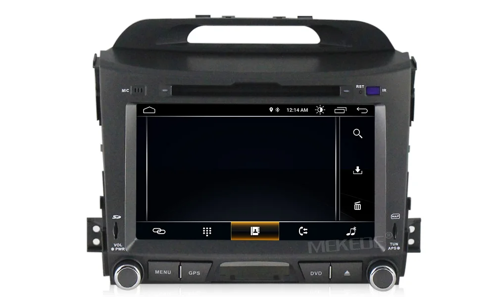 Excellent Quad core Android8.1 car multimedia player for kia sportage 2011-2015 support dvd player gps navigator Bluetooth radio 3G wifi 27