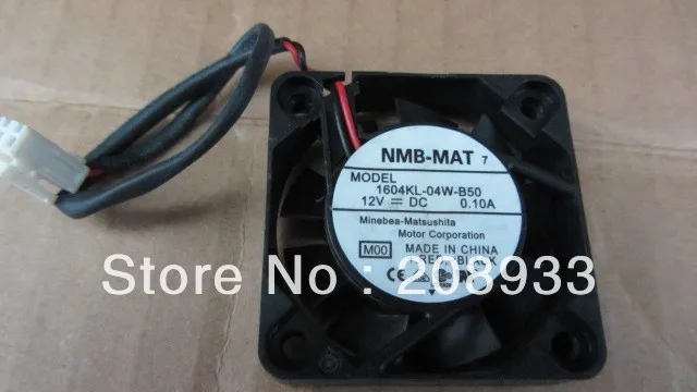 

For NMB 4010 1604KL-04W-B50 DC 12V 0.10A