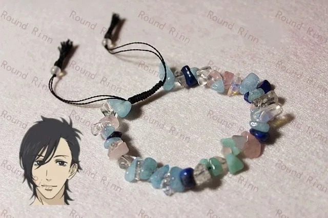 

JP Manga Say "I Love You" Kurosawa Yamato / Tachibana Mei Anime Cosplay Crystal Bracelet