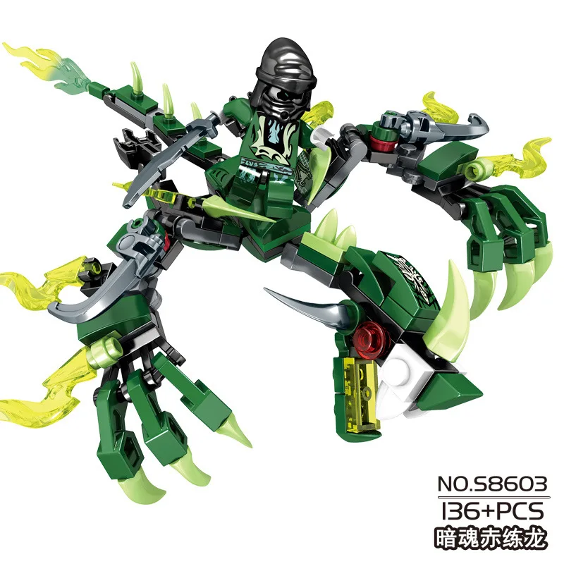 

Dragon Phantom Ninja Men's Building Blocks Children's DIY Toys