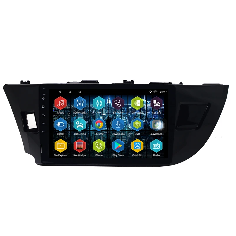 Android 7.0.0 автомобильный мультимедийный плеер для Toyota Corolla 2013 2014 2015 2016 радиоприемник