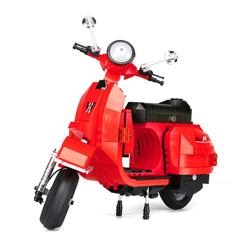 732-MOC-la-Vespa-P200-Moto-motocicleta-2018-piezas-Technic-modelo-cl-sico-bloques-de-construcci (1)