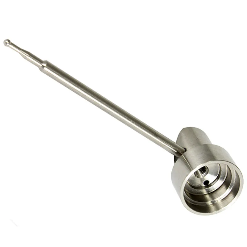 new style universal slant carb cap round head 2 hole titanium carb cap