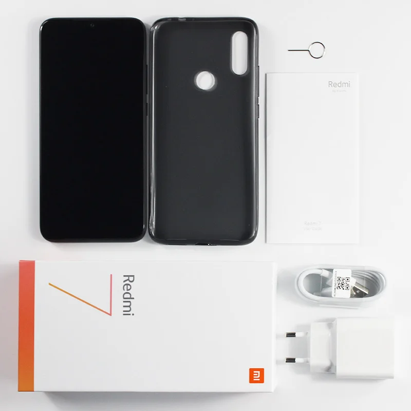 Xiaomi Redmi 7 смартфон с восьмиядерным процессором Snapdragon 632 ОЗУ 3 ГБ ПЗУ 32 6 26 дюйма 12 Мп +