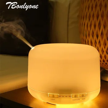 

TBonlyone 500ML Home Aroma Diffuser Humidifier Aroma Lamp Essential Oil Aroma Ultrasonic Air Humidifier Diffuser for Spa Office