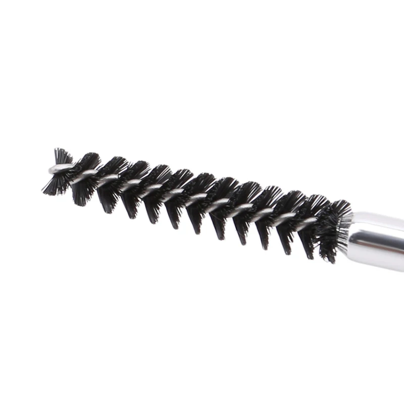 Double Head Fashion Foldable Steel Eyebrow Eyelashes Eye Brow Extension Brush Metal Comb Cosmetic Makeup Tools Eyelashes Comb 5