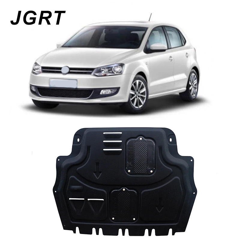 

Car styling For Volkswagen Polo plastic steel engine guard For Polo 2013-2017 Engine skid plate fender 1pc