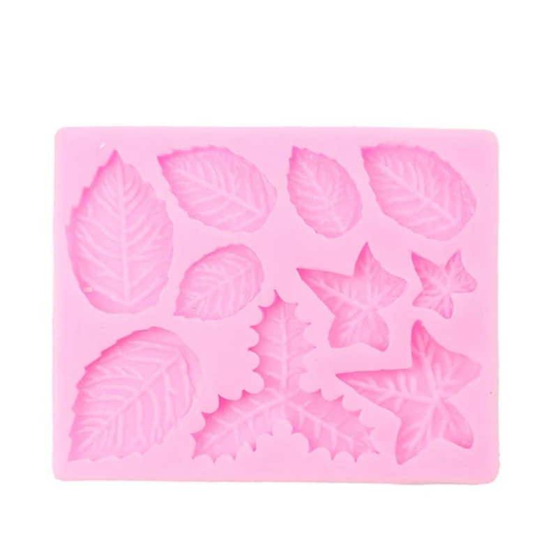 2018 New Creative  3D Silicone Chocolate Cake Fondant Mould Baking Sugar craft Decorating Mold Tools Easy operation HotC0402#30 05