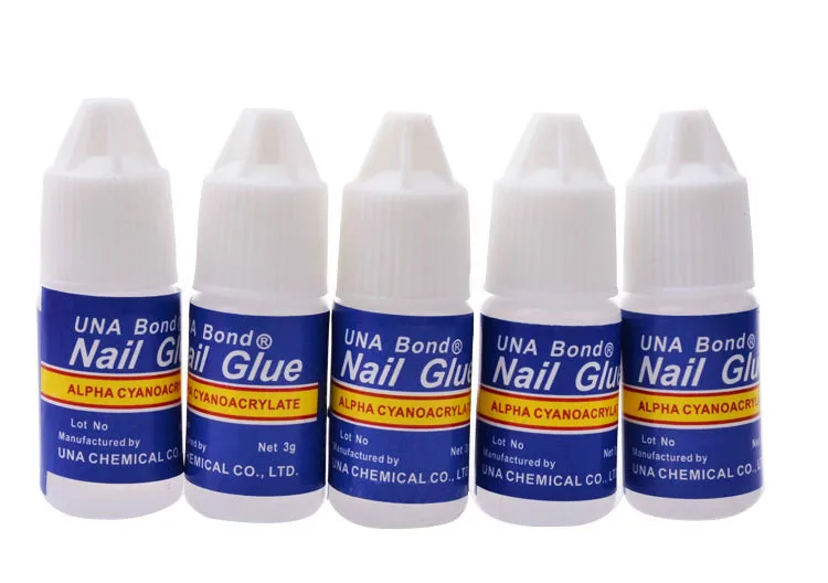 

Nail Glue Fast Drying Nail Art Glue Color Glitter Uv Acrylic Gel Builder for Beauty Nail Rhinestones Decorations Nail Glue 5x3g