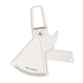 

80mm Body Fat Caliper Monitors Personal Body Fitness Tester Skinfold Measurement Tool Beauty Health Keeper Bosy Health Care Tool