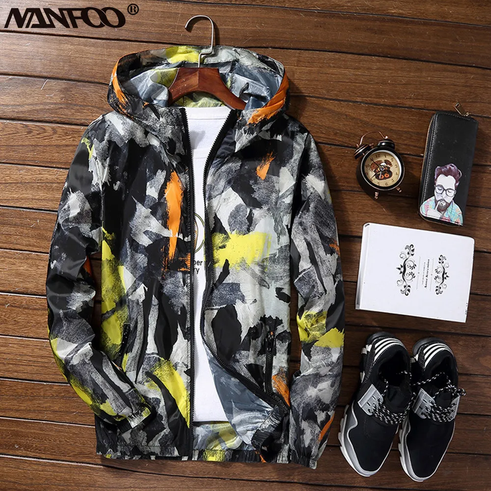 

Unisex Outdoor Spring Sun-Protective Hiking Camo Jacket Climbing Cycling Camping Lovers UV Windbreaker Quick-drying Skin Coat