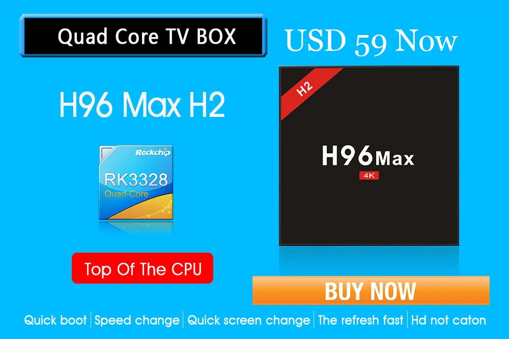 H96 MAX Android 7.1 tv box