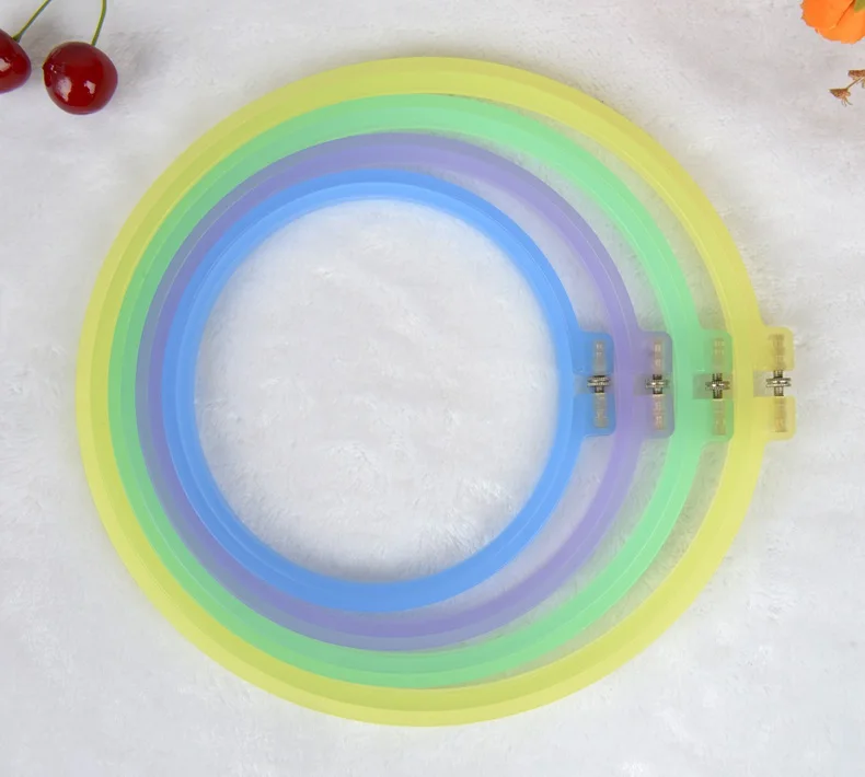 Buy 5pcs/lot Embroidery Hoops Frame set non slip