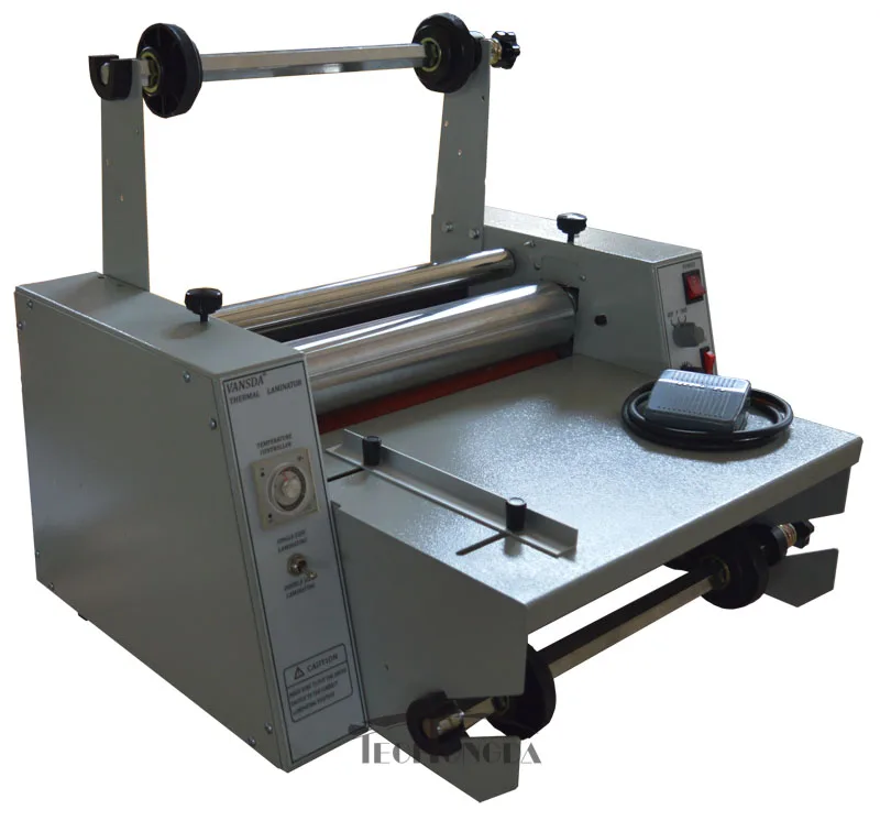 Ролик из нержавеющей стали 15 дюймов тепловой ламинатор двусторонний|laminator