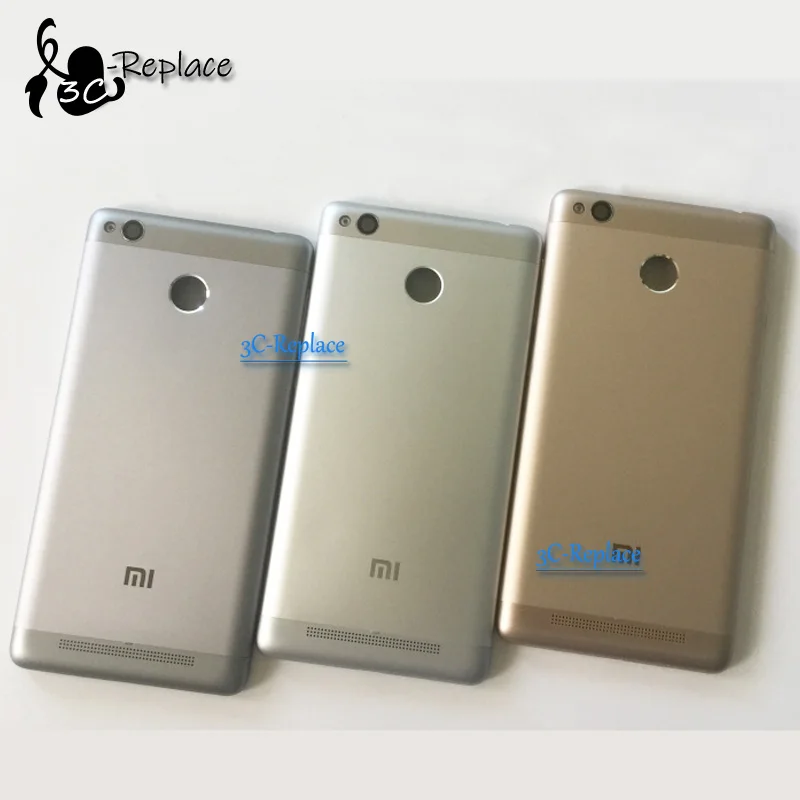 " для Xiaomi Redmi 3 S/Redmi 3 Pro батарея задняя крышка корпус дверь с камерой стекло запасные части