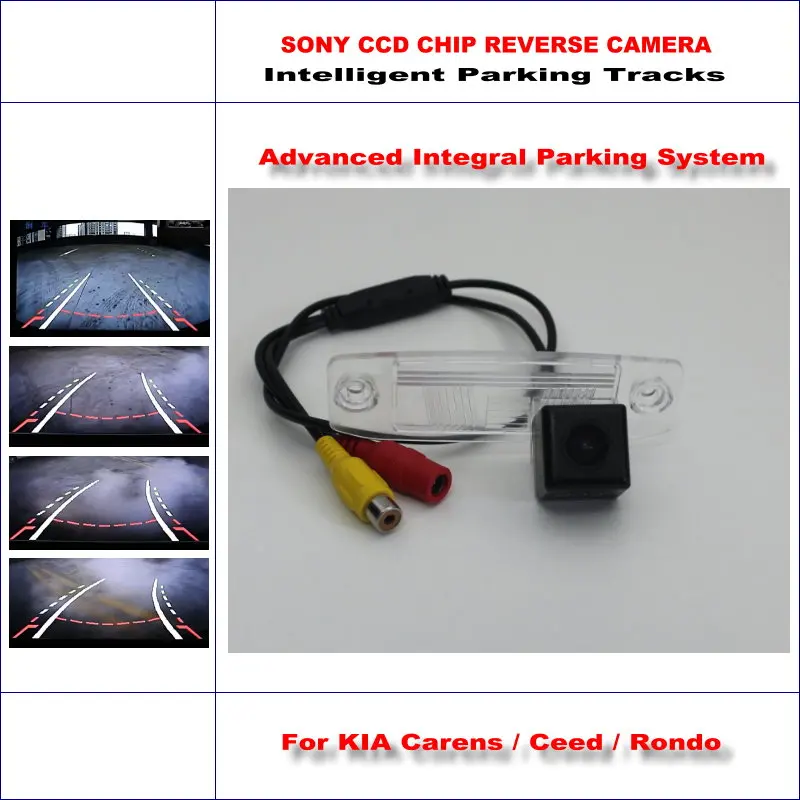 

860 * 576 Pixels Back Up Camera For KIA Carens / Ceed / Rondo Rearview Parking / 580 TV Lines Dynamic Guidance Tragectory