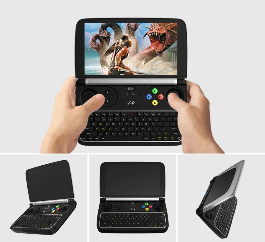 Оригинальными карманами ноутбук мини-ПК Windows 10 Домашняя GPD WIN 2 WIN2 6 дюймов Портативный игровой ноутбук с процессором Intel Core m3-7Y30 8 Гб