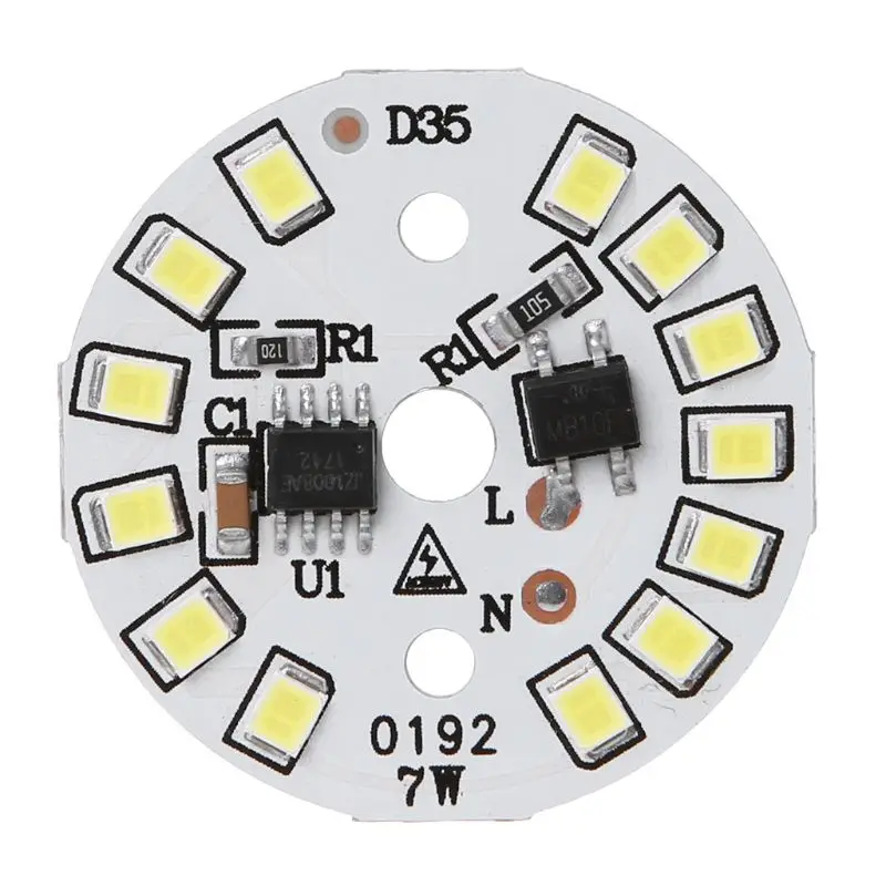 

LED Lamp Panel SMD Light Chip For Bulb With Cold White Input Smart IC Bean Linear Round Drive Light Source Decor For Home Living