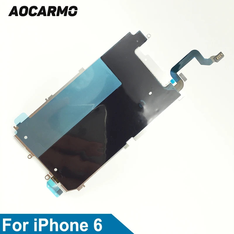 ЖК-экран Aocarmo для iPhone 6 теплозащитная металлическая задняя панель + гибкий кабель