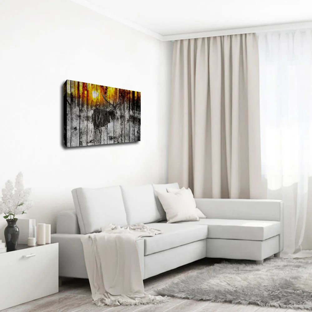 Deer wall art decor