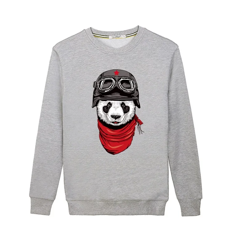

Men's Sweatshirt All Match Stylish Print O Neck Long Sleeve Sweatshirt