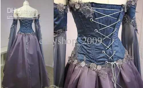 new Medieval Wedding Dress LOTR 