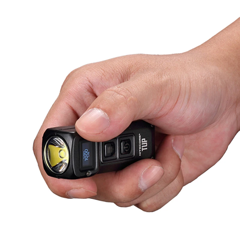  NITECORE TUP USB recargable MINI linterna CREE XP-L HD V6 max 1000 LM haz distancia 180M revolucion