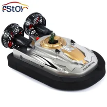 Free Shippping RC Hovercraft HT-2876 2.4G 1:10 Amphibious air cushion vessel rc Boat Electronic Speedboat Toy vs Zhi Lun 6653