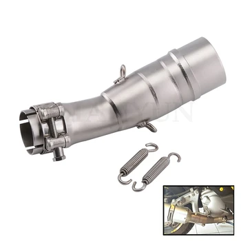 

Modified Exhaust Muffler slip-on Pipe tube Connector Escape For Yamaha XMAX X-MAX 250 300 400 XMAX250 XMAX300 XMAX400 2017 2018
