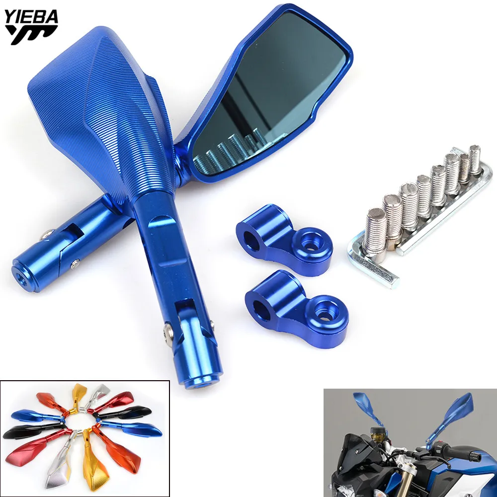 Motorcycle Rearview Mirrors Side Mirror FOR kawasaki z250sl z300 yamaha r15 r25 r3 2009 12 2016 HONDA GROM 14-16 ST1300/ST1300A