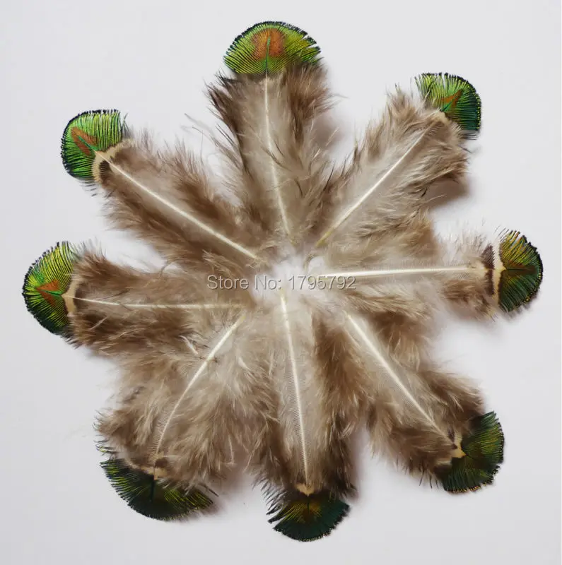 Wholesale 50/100Pcs 4-9cm Pheasant Peacock Feathers Jewelry Headwear Accessories Precious Rare Plumes For DIY Crafts Decorations | Дом и сад
