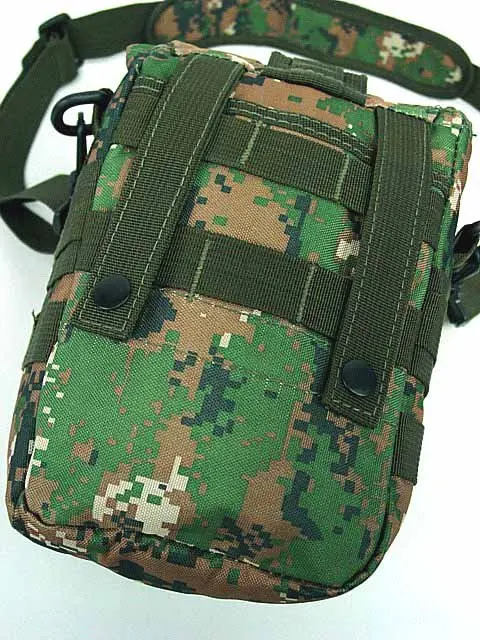 Сумка на ремне Molle сумка для инструментов цифровая ACU Camo OD BK woodland CB Digital camo woodland|camo
