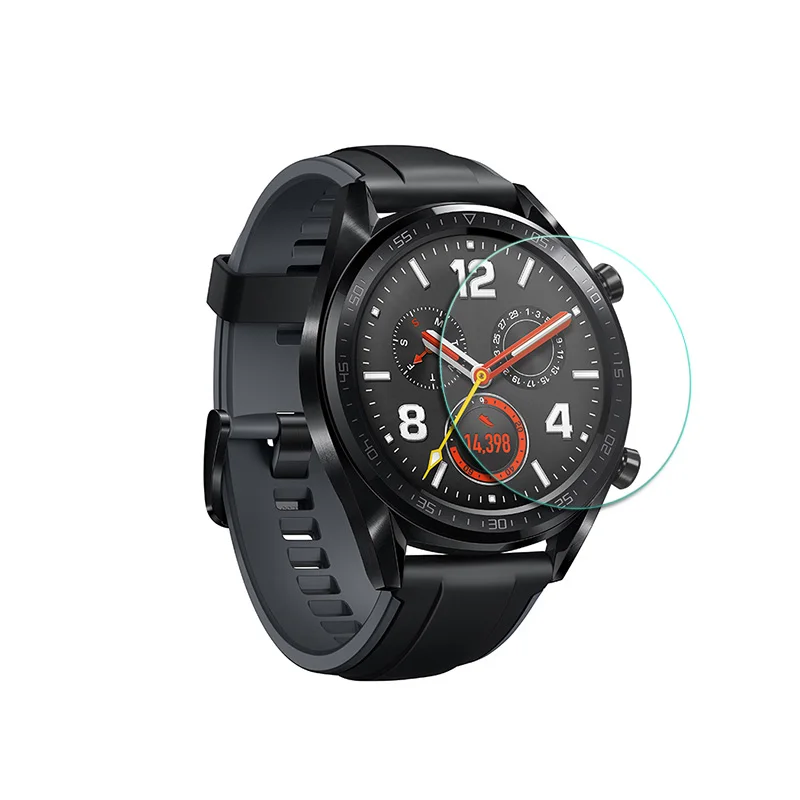 2 шт закаленное стекло для huawei Watch 1 Watch 2 Pro GT Active 2.5D Защита экрана для huawei GT элегантная защитная пленка