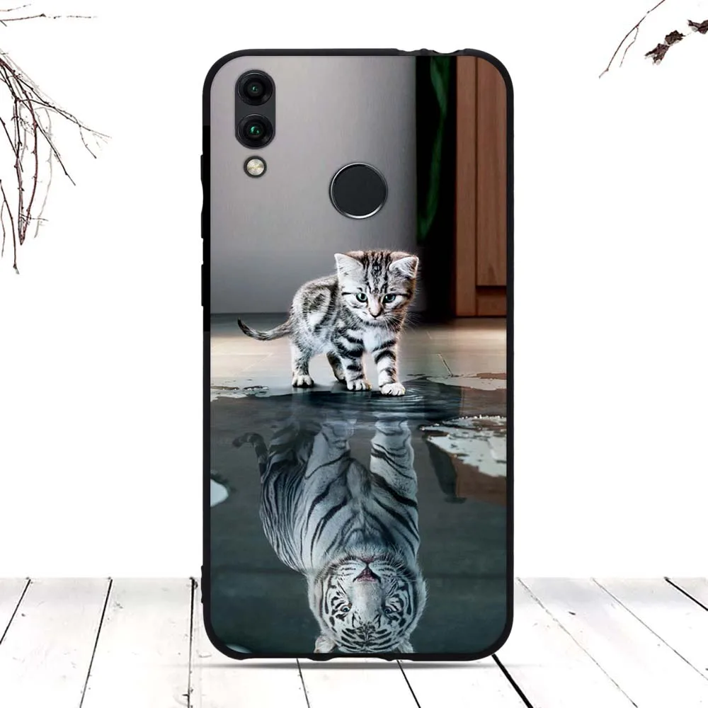 Чехлы для Huawei Honor 8C чехол из мягкого ТПУ силикона Роскошный телефона бампер