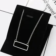 imixlot Simple Geometric Pendent Necklace for Women Fashion Wild Necklace Open Square Choker Necklace Statement Jewelry imixlot Simple Geometric Pendent Necklace for Women Fashion Wild Necklace Open Square Choker Necklace Statement Jewelry