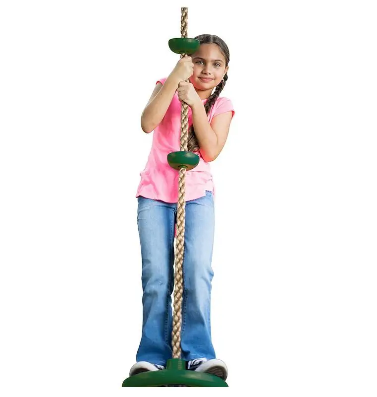 Plataformas e Disco Corda de Escalada com Plataformas Balanço de Fitness Cadeira de Balanço Assento do Balanço Trepa trepa Reino Corda de Escalada com Definir Acessórios Crianças Brinquedo 13 plataformas e disco balanço assento de fitness